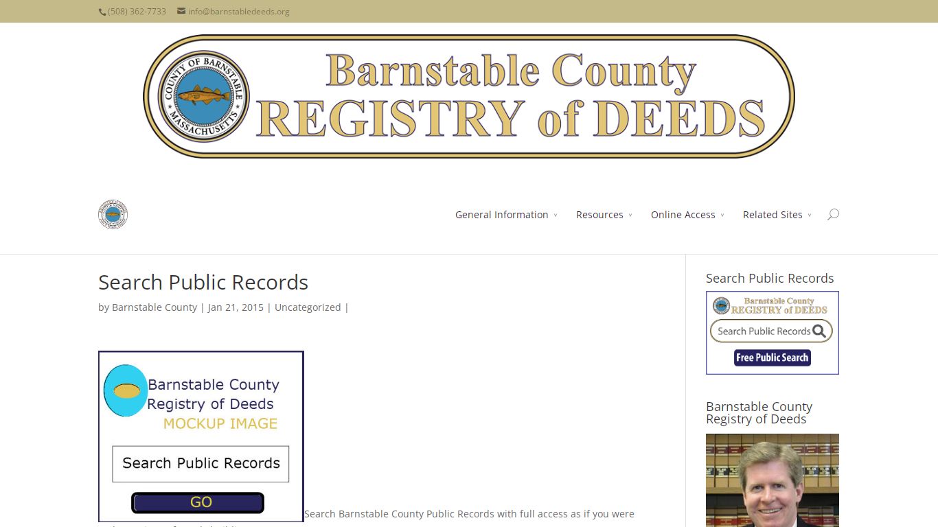 Search Public Records | Barnstable County Registry of Deeds