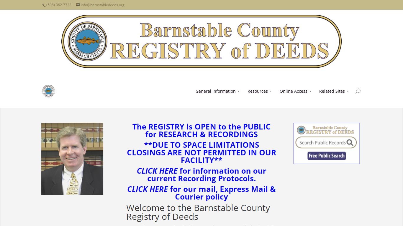 Barnstable County Registry of Deeds